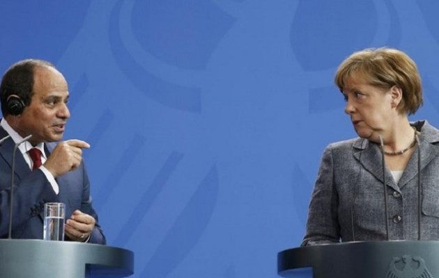 Φυγάδευσαν την Μέρκελ από συνέντευξη Τύπου μέσα στη Καγκελαρία!