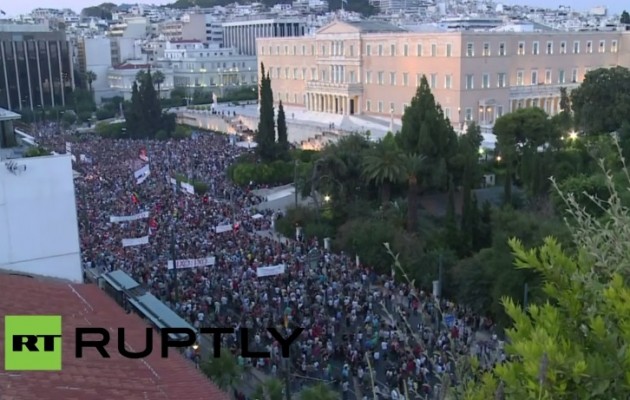 Μεγάλο συλλαλητήριο στο Σύνταγμα – Δείτε σε ζωντανή μετάδοση (LIVE)