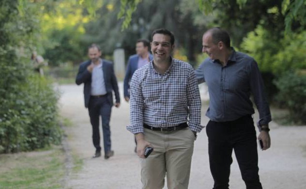 Βόλτα στον Εθνικό κήπο για Τσίπρα – Βαρουφάκη