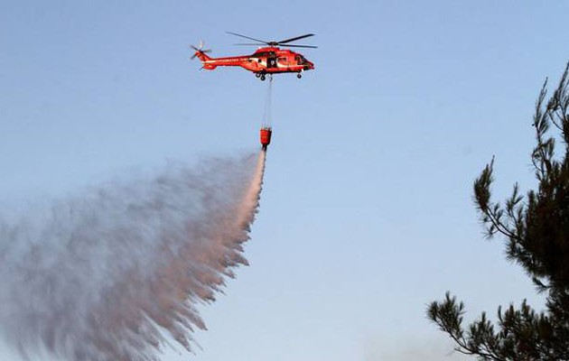 Εναέρια βοήθεια από τη Γαλλία για την αντιμετώπιση των πυρκαγιών