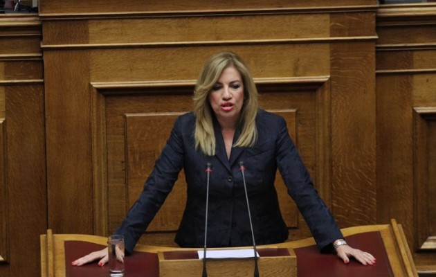 Τη σύσταση διακομματικής επιτροπής για τα δάνεια των ΜΜΕ προτείνει η Γεννηματά