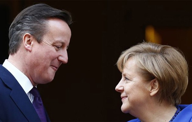 Τηλεφωνική επικοινωνία Κάμερον – Μέρκελ για την Ελλάδα