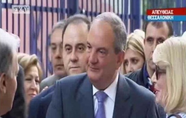 Ψήφισε ο Κώστας Καραμανλής – Δεν έκανε δηλώσεις