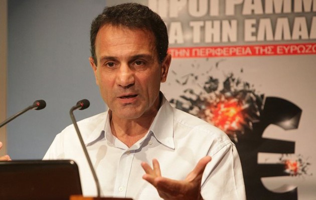 Ο Λαπαβίτσας αναλύει το πρόβλημα του ΣΥΡΙΖΑ και προτείνει επιστροφή στη δραχμή