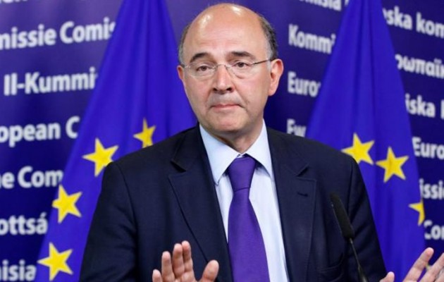 Πιερ Μοσκοβισί: Όλοι επιθυμούν την παραμονή της Ελλάδας στο ευρώ