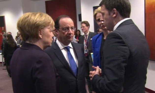 Financial Times: Ολάντ και Ρέντσι συμμάχησαν κατά της Μέρκελ για την Ελλάδα