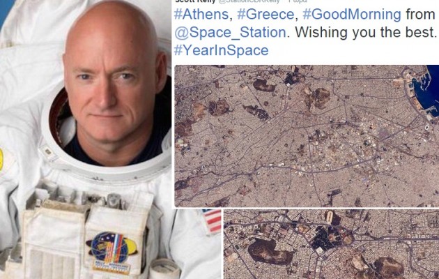 Αστροναύτης της NASA από το διάστημα στο πλευρό της Ελλάδας (φωτογραφία)