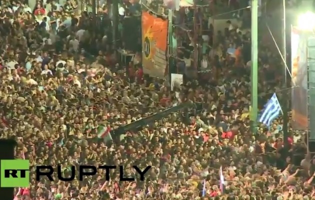 Δείτε ζωντανά το συλλαλητήριο του ΟΧΙ στο Σύνταγμα (LIVE)