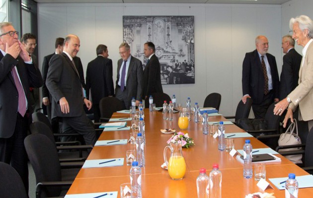 Ολοκληρώθηκε η τηλεδιάσκεψη μεταξύ Ντράγκι, Γιούνκερ, Λαγκάρντ και Ντάισελμπλουμ