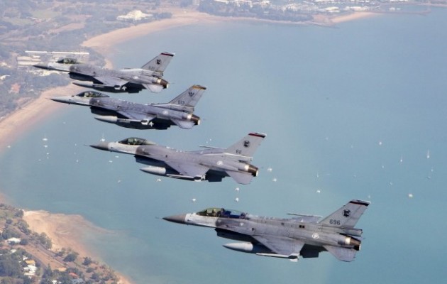Αμερικανικά F-16 στη μάχη κατά του Ισλαμικού Κράτους