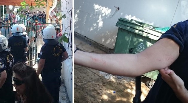 Διμοιρία στην Κω δέχθηκε “ντου” από πρόσφυγες  (φωτο)