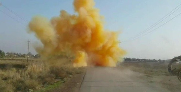 Το Ισλαμικό Κράτος βομβάρδισε με αέριο μουστάρδας τους Πεσμεργκά