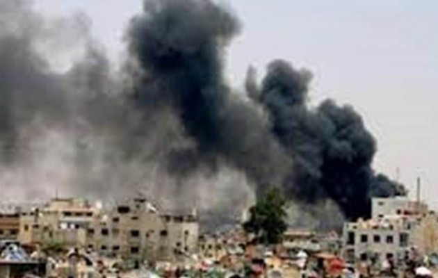 50 νεκροί από βομβαρδισμούς σε συνοικία αντικαθεστωτικών στη Δαμασκό