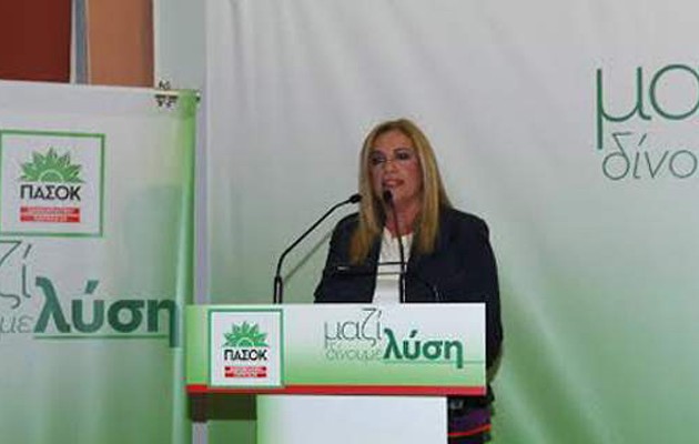 Ονειρεύεται ψηλά το ΠΑΣΟΚ στις εκλογές η Γεννηματά