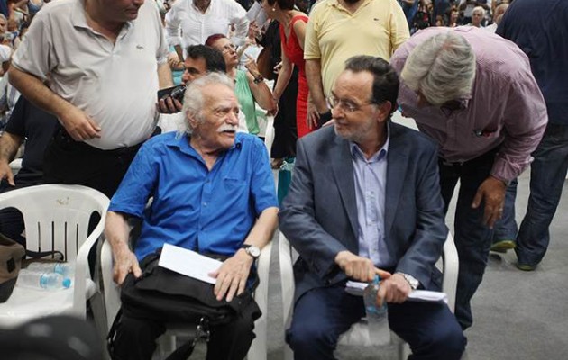 Το σκέφτεται ο Γλέζος για να πάει με τον Λαφαζάνη