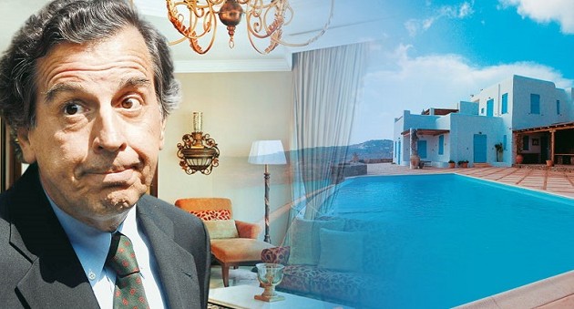 «Ξενοδόχος» ο Λιάπης  – Πόσο νοικιάζει τη βίλα του στη Μύκονο