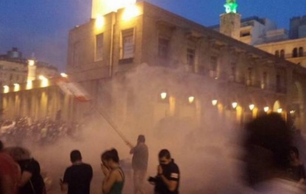 Χάος στη Βηρυτό – Μεγάλη διαδήλωση – Η Αστυνομία άνοιξε πυρ στους διαδηλωτές (βίντεο)
