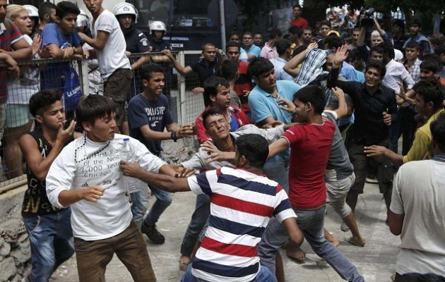 Πεδίο μάχης  μεταξύ μεταναστών έχει γίνει η Κως