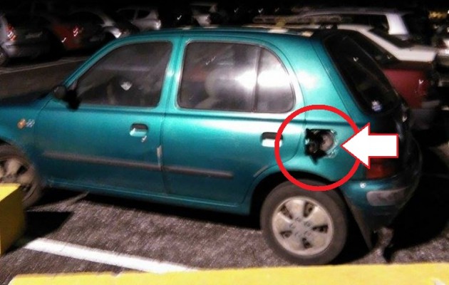 Δείτε τι έπαθε όταν πήγε να βάλει μπροστά το αυτοκίνητό του…