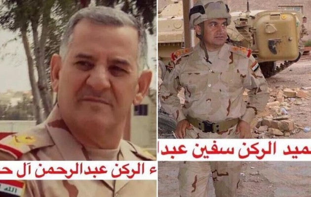 Το Ισλαμικό Κράτος ανατίναξε δύο Ιρακινούς στρατηγούς σε επίθεση αυτοκτονίας