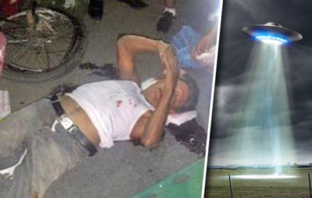 Προσπάθησαν να τον απαγάγουν εξωγήινοι ενώ έκανε ποδήλατο (φωτο)