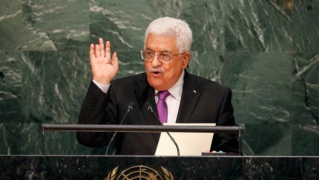 Αμπάς: Οι Παλαιστίνιοι θα “σπάσουν” την ειρήνη στην Εγγύς Ανατολή