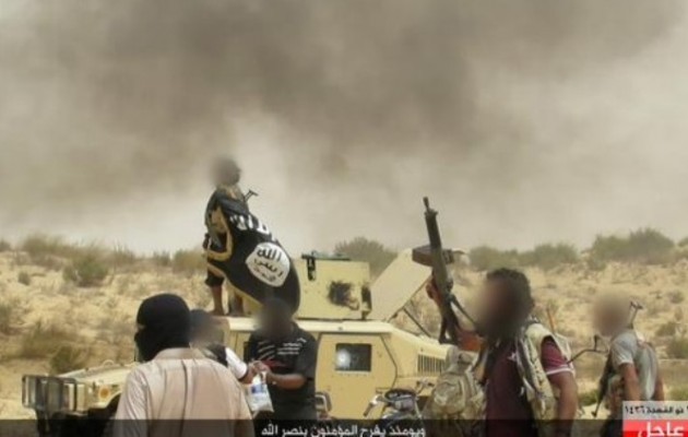 Το Ισλαμικό Κράτος αντεπιτέθηκε στον αιγυπτιακό στρατό στο Σινά