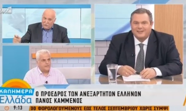 Πάνος Καμμένος: Εάν δεν μπούμε στη Βουλή θα αποχωρήσω από την πολιτική