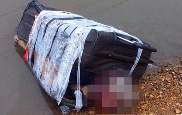 Βρήκαν νεκρό γιατί εξείχε το κεφάλι του από τη… βαλίτσα (φωτογραφίες)