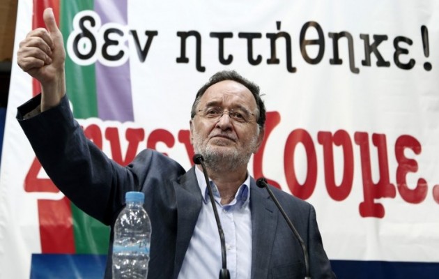 Ο Λαφαζάνης προκαλεί σε ντιμπέιτ τους “κακούς”… Πιο πολύ όμως θέλει τον… Μάντεψες;