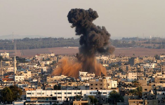 Αεροπορικές επιδρομές του ισραηλινού στρατού στη Λωρίδα της Γάζας