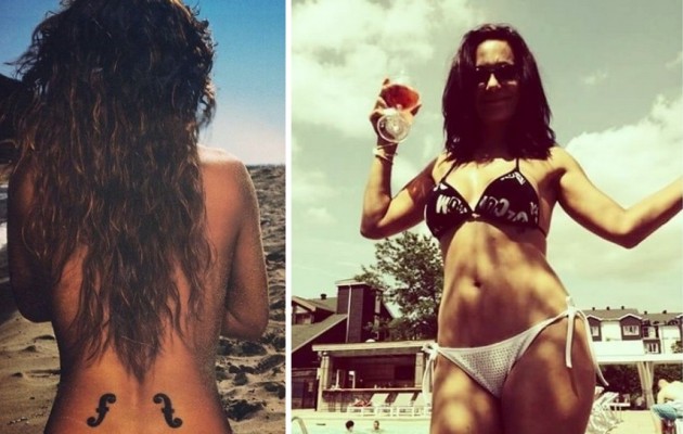 Η Μάρω Λύτρα “χτύπησε” 44 και παραμένει να την πιεις στο ποτήρι… (φωτο)