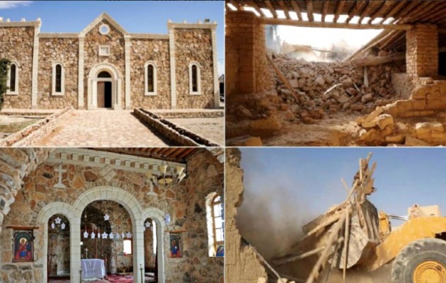 Το Ισλαμικό Κράτος ισοπέδωσε μοναστήρι 1500 ετών στη Συρία (βίντεο)