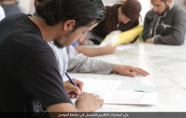 Ξεκίνησε η σχολική χρoνιά και στο Ισλαμικό Κράτος – Εγγραφές φοιτητών