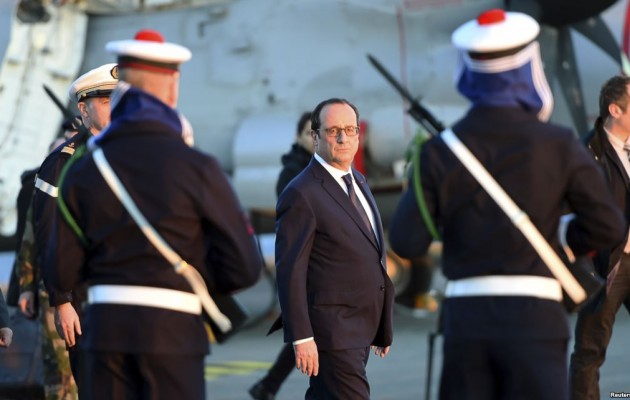 Ο Ολάντ σπάει τα ταμπού και ξεκινά τις επιδρομές στο Ισλαμικό Κράτος