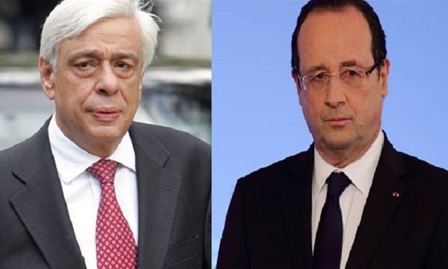 Σε ανοιχτή γραμμή Παυλόπουλος και Ολάντ για το μεταναστευτικό