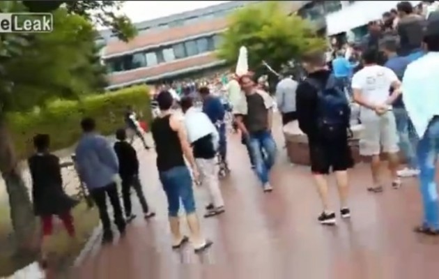 Συμπλοκές μεταξύ προσφύγων στην πόλη Φρίντλαντ της Γερμανίας (βίντεο)