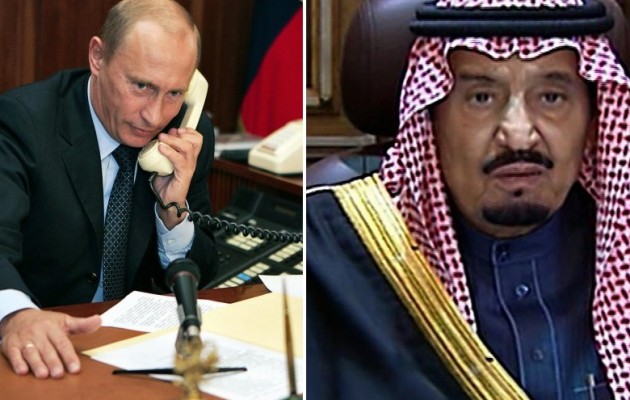 Υπερκινητικότητα Πούτιν – Τηλεφώνησε και στον βασιλιά Σαλμάν