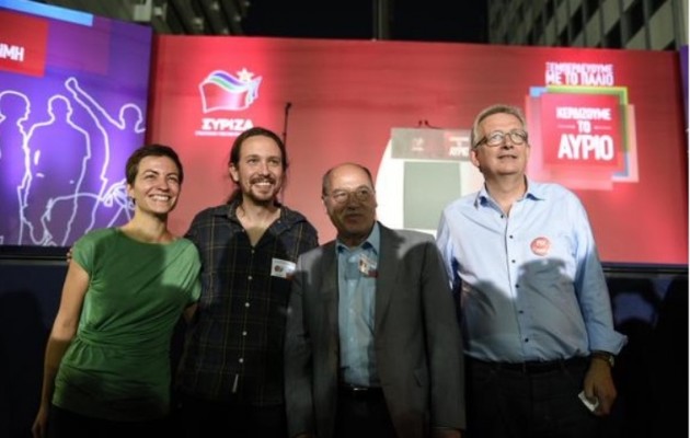 Στο πλευρό του Αλέξη στο Σύνταγμα η Ευρώπη που αγωνίζεται και αντιστέκεται!