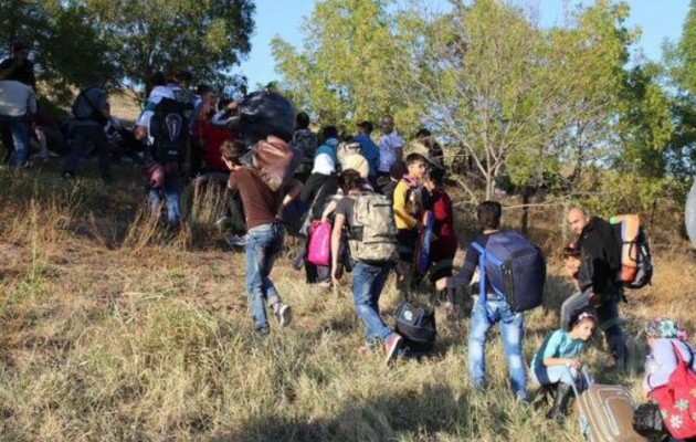 Χιλιάδες Σύροι πρόσφυγες προσπαθούν να μπουν στη Θράκη (φωτο + βίντεο)