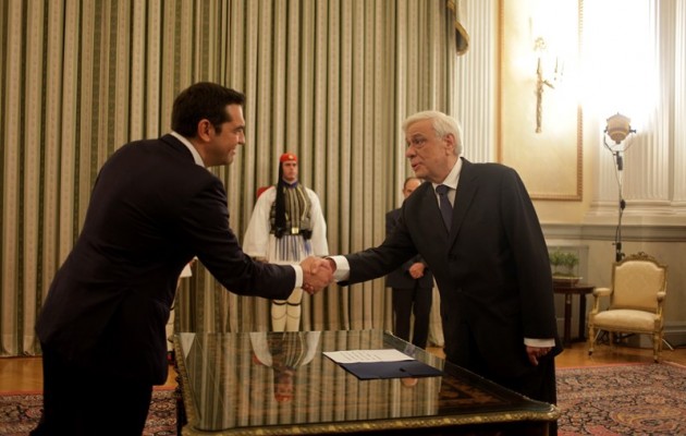 Ορκίστηκε ξανά πρωθυπουργός ο Αλέξης Τσίπρας