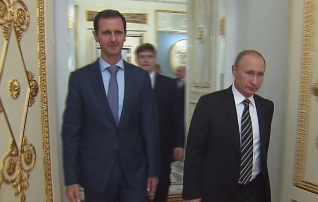 Πούτιν και Άσαντ συναντήθηκαν δίχως να το ξέρει κανείς στο Σότσι και αντάλλαξαν… συγχαρητήρια
