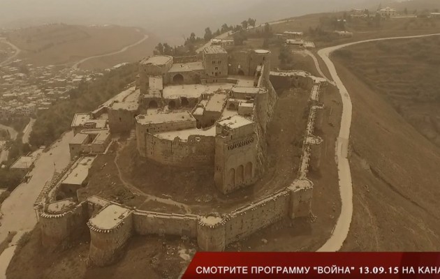 Εν μέσω του πολέμου στη Συρία στέκει το Κρακ των Ιπποτών (βίντεο από drone)