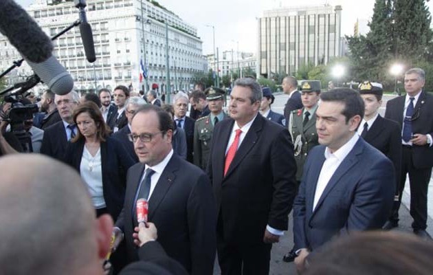 Στήριξη Ολάντ για επενδύσεις και χρέος