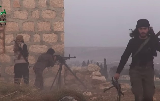 Τζιχαντιστές αμύνονται στην επίθεση του συριακού στρατού (βίντεο)