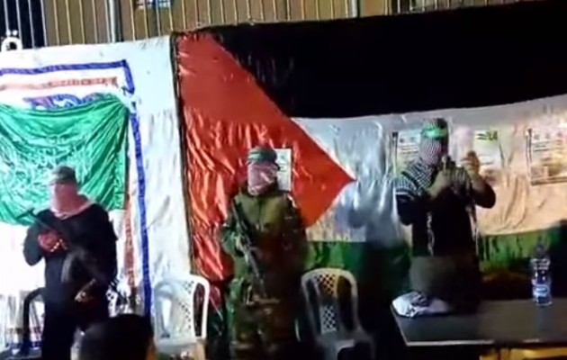 Ισλαμιστές της Χαμάς οπλισμένοι με καλάσνικοφ μέσα στα Ιεροσόλυμα (βίντεο)
