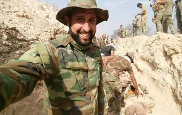 Ιρακινοί βγάζουν selfie στα χαρακώματα με “φόντο” νεκρούς Τσετσένους (φωτο)