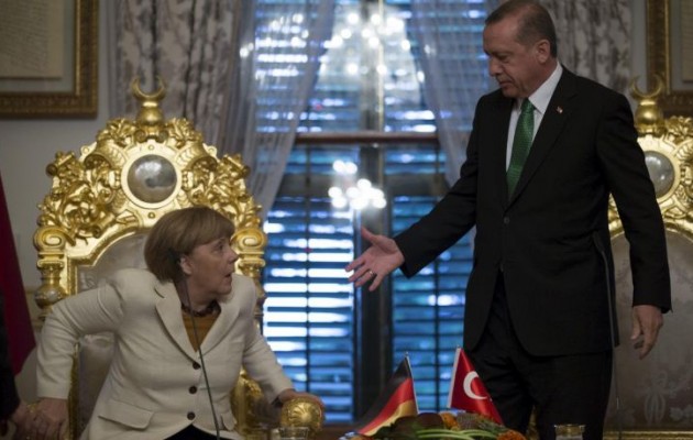 Ντροπή: Πώς η Μέρκελ “χρυσώνει” τον Ερντογάν, ενώ απειλεί την Ελλάδα