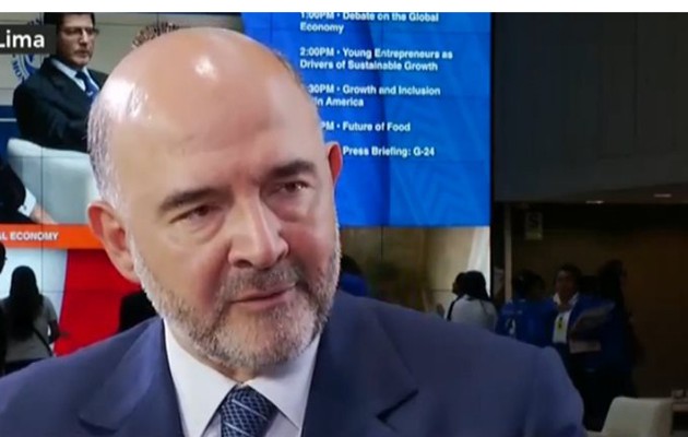 Μοσκοβισί: Η εφαρμογή του μνημονίου αποτελεί προϋπόθεση για την αναδιάρθρωση