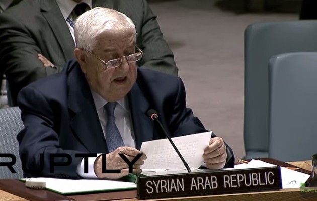 “Όσοι πολεμούν τους τζιχαντιστές πρέπει να συντονίζονται με τη Δαμασκό”